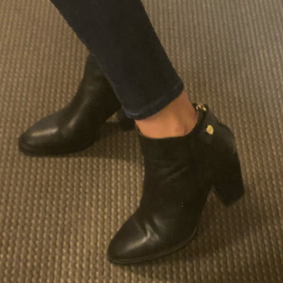 Louise et Cie Black Leather Ankle Booties Sz 8.5M - Picture 11 of 11